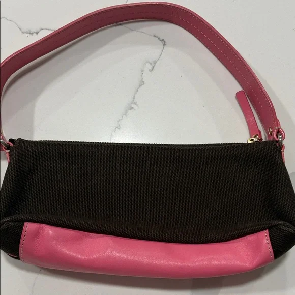 Kate Spade Pink and Brown Shoulder Bag - Picture 3 of 6